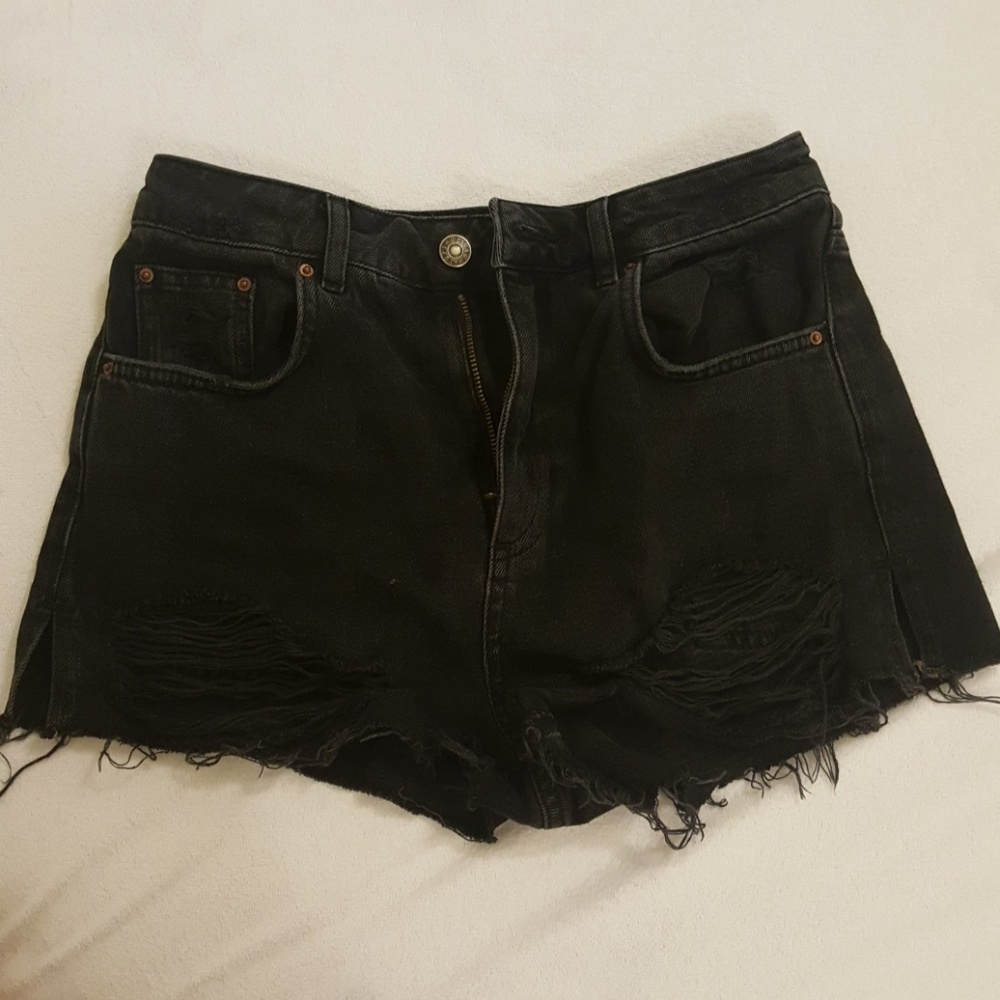 Topshop Moto Mom Shorts